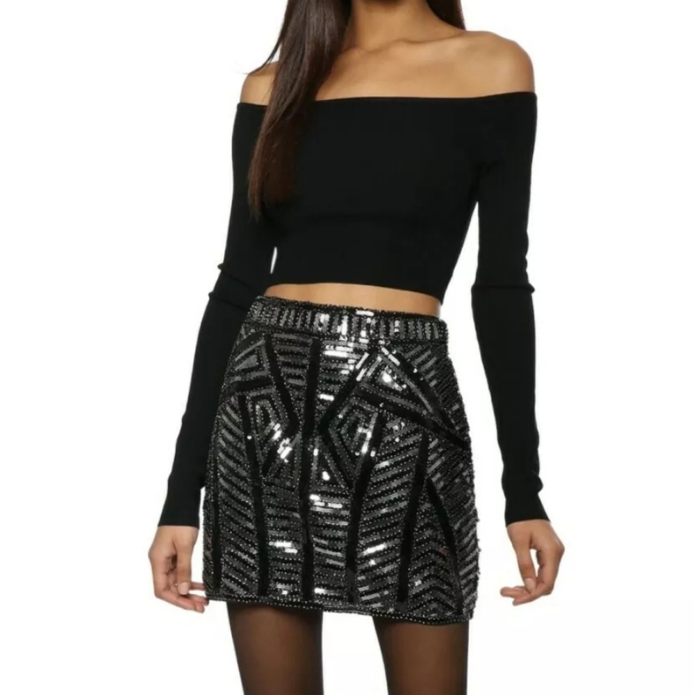 Robertson + Rodeo Sequin Miniskirt
